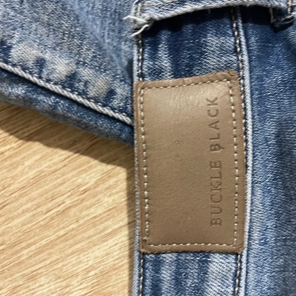 Buckle Black Classic Blue Straight Leg Jeans - Picture 4 of 8